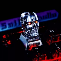 Terminator Genisys Resin Artisan Keycaps for Mechanical Gaming Keyboard